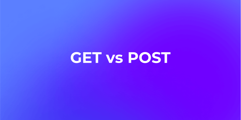 GET vs POST