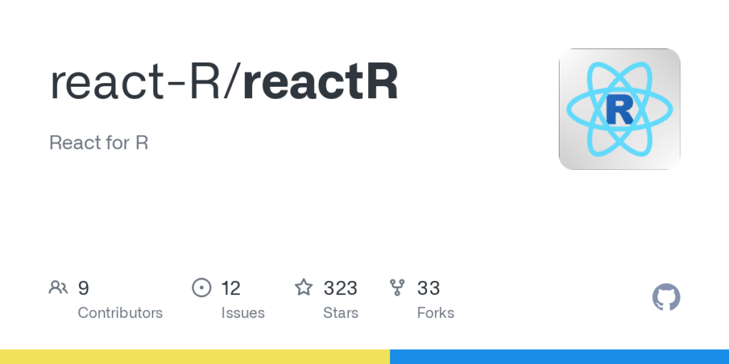 Github photo of reactR package