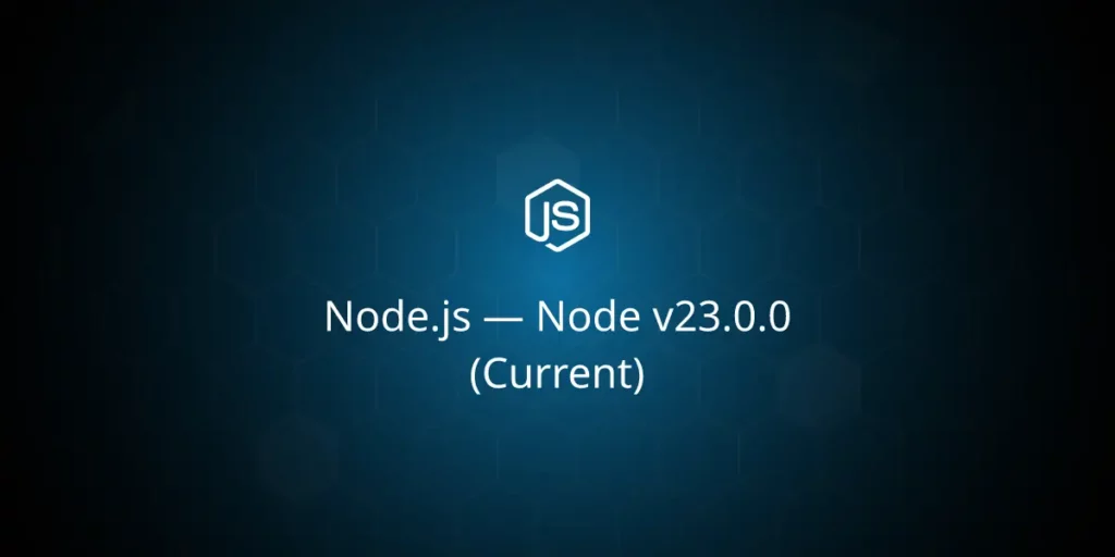 Node.js 23